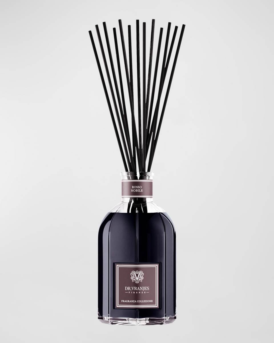 85 oz. Rosso Nobile Vase Glass Bottle Collection Fragrance